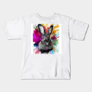 pop art bunny Kids T-Shirt